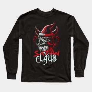 Satanic Santa Claus... ¡Satan Claus! Long Sleeve T-Shirt